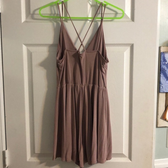 Dark blush Pink Romper - Picture 2 of 3